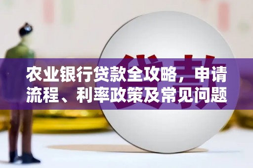 市中区农业银行贷款全攻略，申请流程、利率政策及常见问题解析