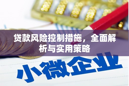 市中区贷款风险控制措施，全面解析与实用策略