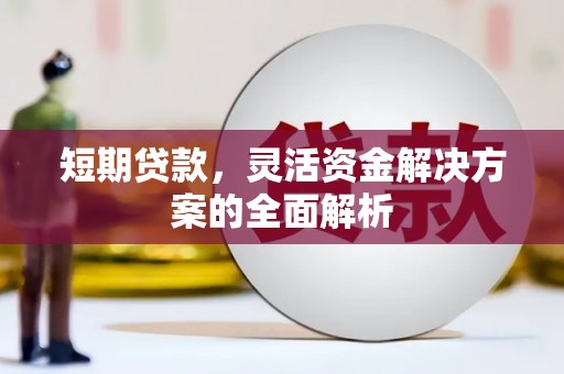 市中区短期贷款，灵活资金解决方案的全面解析