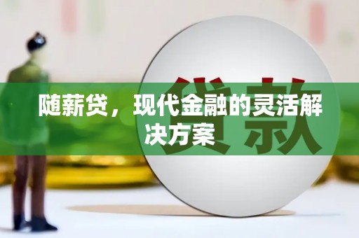 市中区随薪贷，现代金融的灵活解决方案