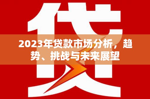 市中区2023年贷款市场分析，趋势、挑战与未来展望