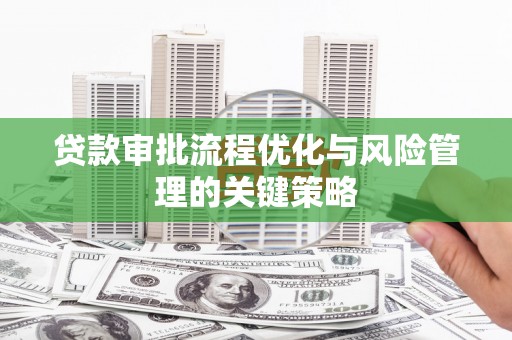 市中区贷款审批流程优化与风险管理的关键策略