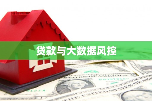 市中区贷款与大数据风控