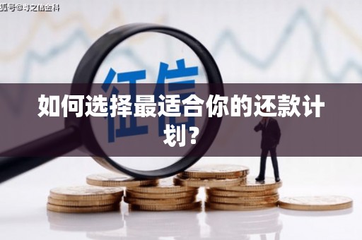市中区如何选择最适合你的还款计划？