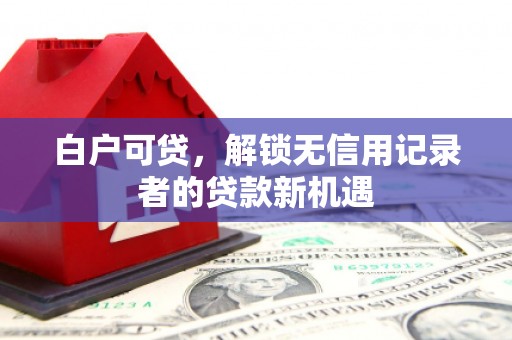 市中区白户可贷，解锁无信用记录者的贷款新机遇