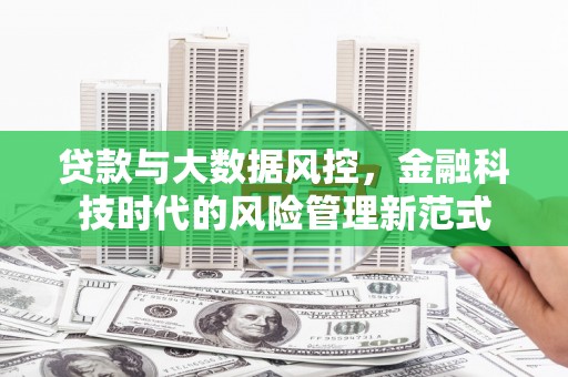 市中区贷款与大数据风控，金融科技时代的风险管理新范式