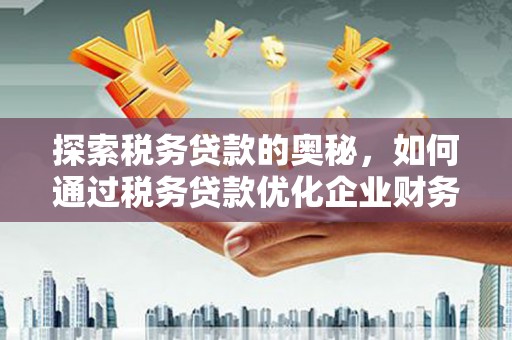 市中区探索税务贷款的奥秘，如何通过税务贷款优化企业财务
