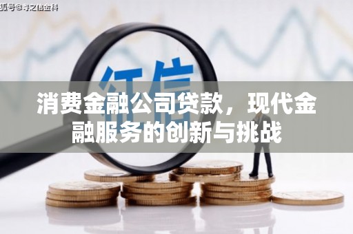 市中区消费金融公司贷款，现代金融服务的创新与挑战