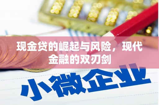 市中区现金贷的崛起与风险，现代金融的双刃剑