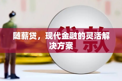 市中区随薪贷，现代金融的灵活解决方案
