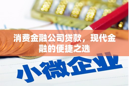 市中区消费金融公司贷款，现代金融的便捷之选