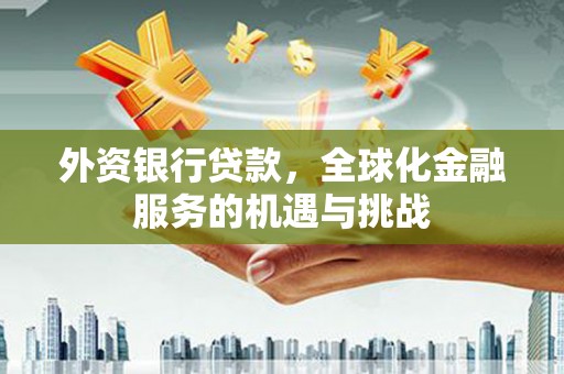 市中区外资银行贷款，全球化金融服务的机遇与挑战