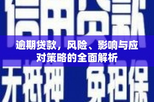 市中区逾期贷款，风险、影响与应对策略的全面解析