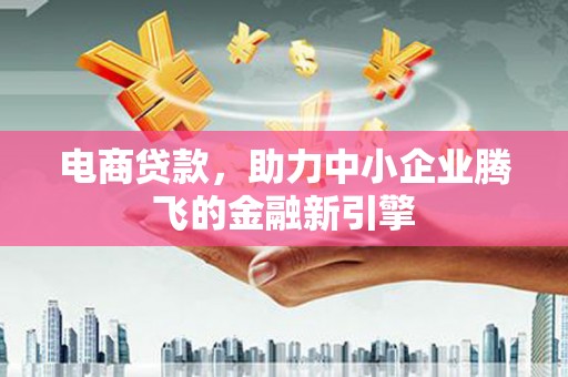 市中区电商贷款，助力中小企业腾飞的金融新引擎