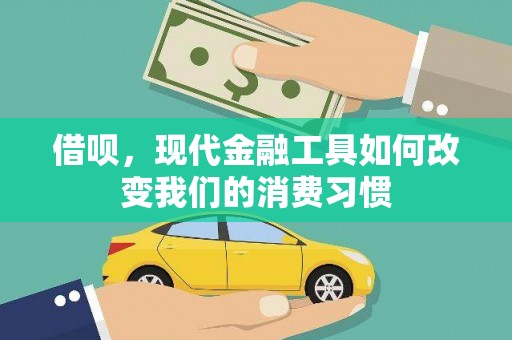 市中区借呗，现代金融工具如何改变我们的消费习惯