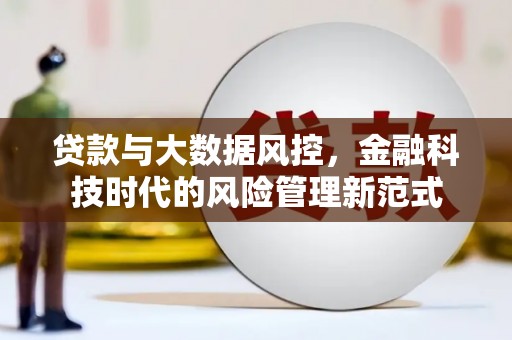市中区贷款与大数据风控，金融科技时代的风险管理新范式