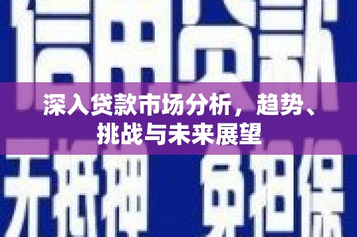 市中区深入贷款市场分析，趋势、挑战与未来展望