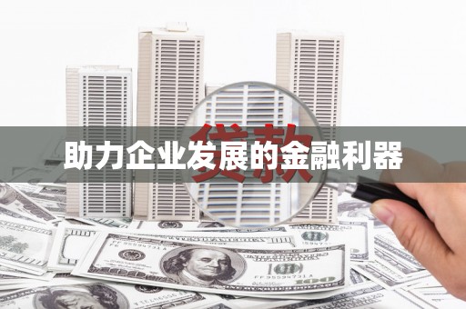 市中区助力企业发展的金融利器