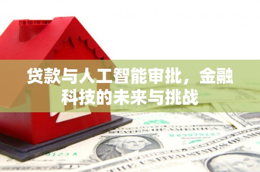 市中区贷款与人工智能审批，金融科技的未来与挑战
