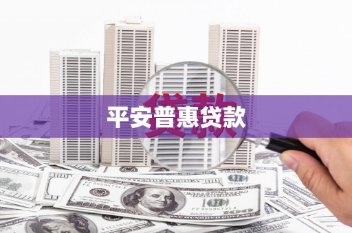 市中区平安普惠贷款