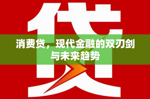 市中区消费贷，现代金融的双刃剑与未来趋势