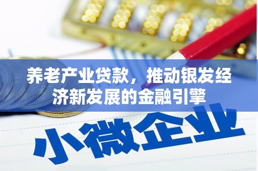 市中区养老产业贷款，推动银发经济新发展的金融引擎