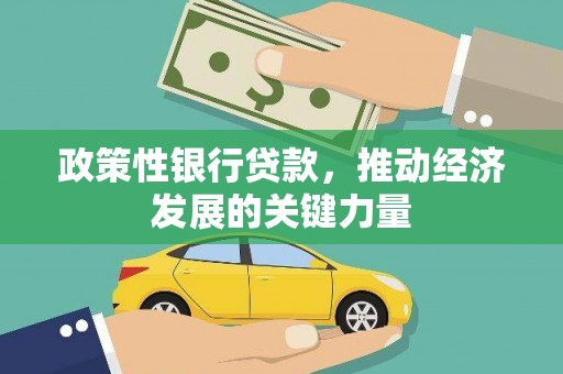 市中区政策性银行贷款，推动经济发展的关键力量