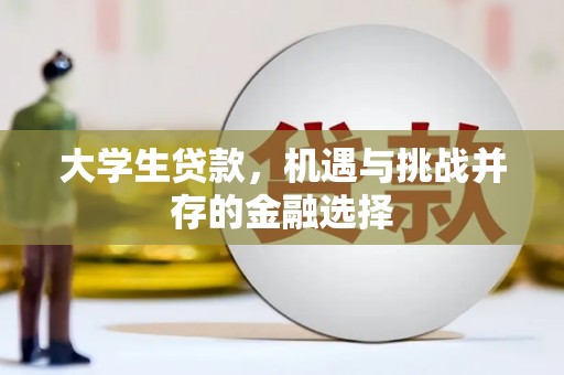 市中区大学生贷款，机遇与挑战并存的金融选择