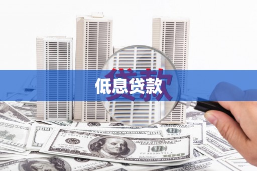 市中区低息贷款