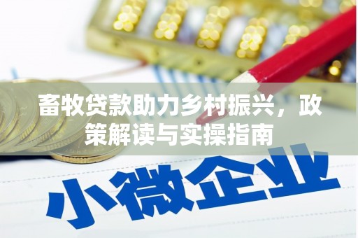 市中区畜牧贷款助力乡村振兴，政策解读与实操指南