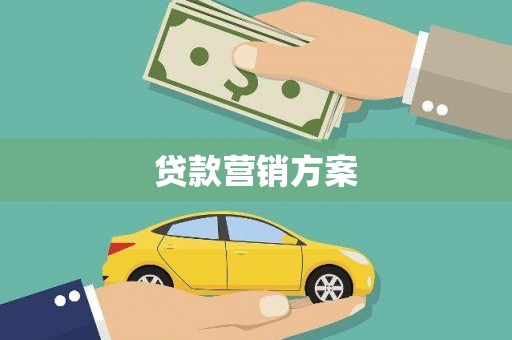 市中区贷款营销方案