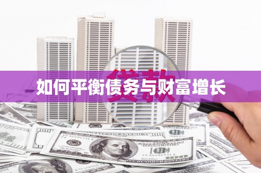 市中区如何平衡债务与财富增长